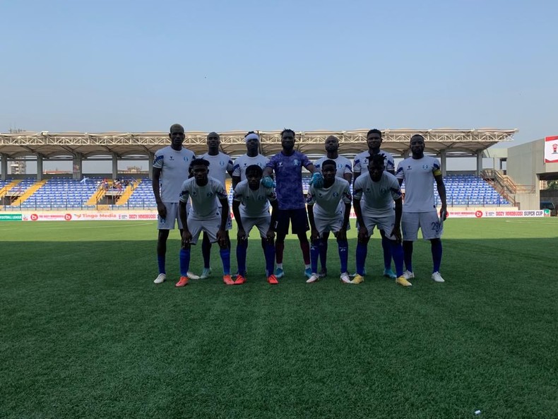 3SC line up during the NPFL pre-season tournament