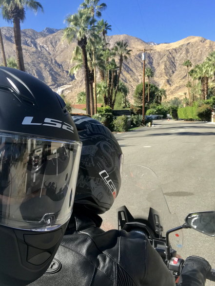 Przejażdżka motocyklem po Palm Springs