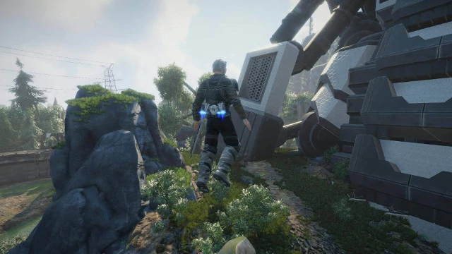 Mass Elex: Andromeda, czyli jetpack to podstawa.