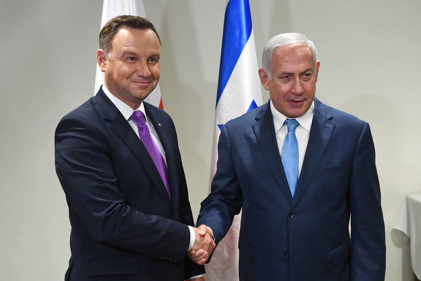 Wpadka przed spotkaniem z premierem Izraela. Duda musiał czekać na korytarzu