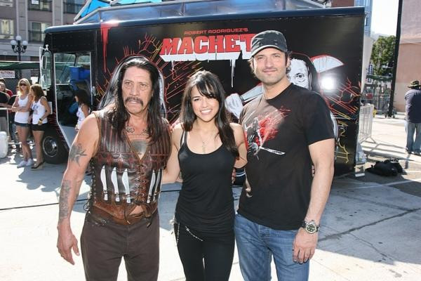 Danny Trejo i Michelle Rodriguez w San Diego