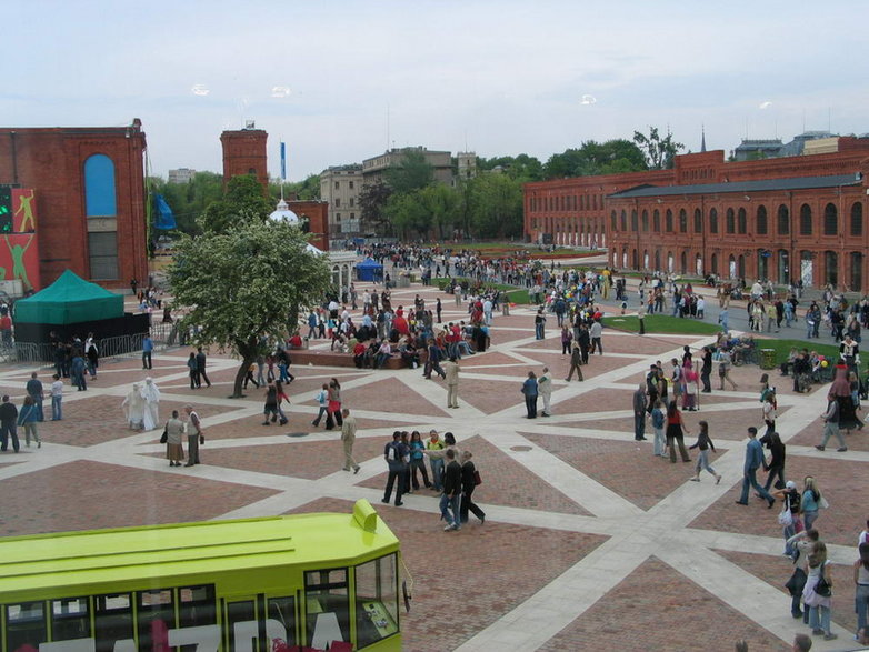 Rynek łódzkiej Manufaktury