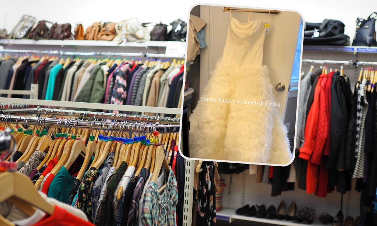 Znalazła w sklepie sukienkę Very Wang. Luksusowa perełka kosztowała grosze