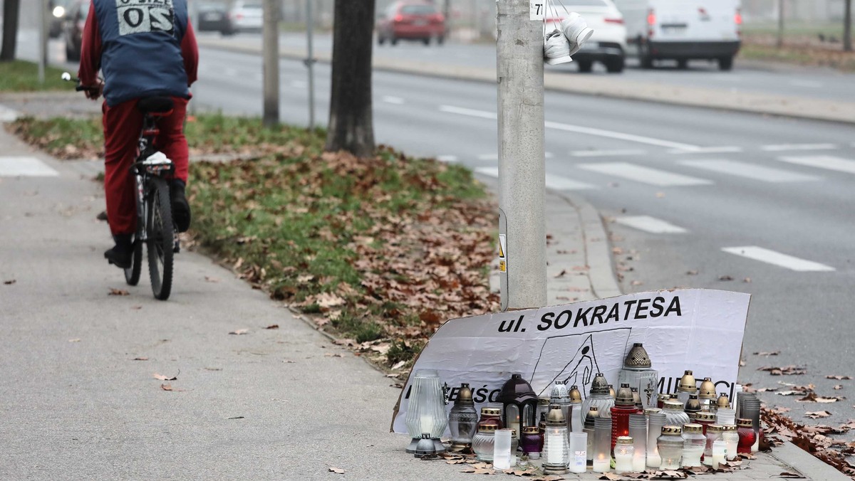 Zarzut zabójstwa dla sprawcy wypadku na ul. Sokratesa