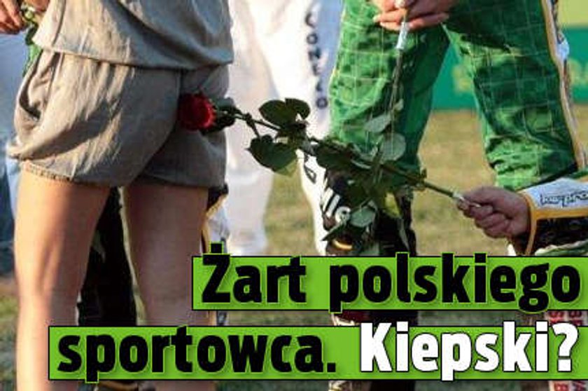 Żart polskiego sportowca. Kiepski?