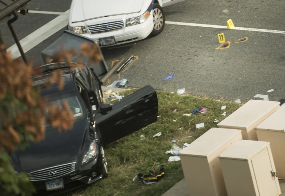 Automobil koji je vozila Mirijam Keri nakon kraja potere