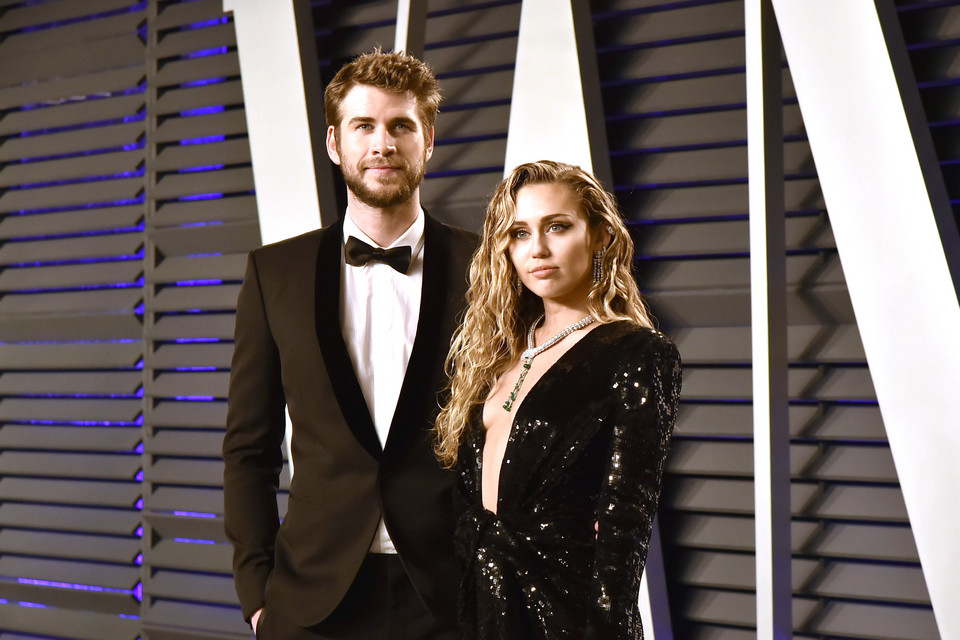 Miley Cyrus i Liam Hemsworth w 2019 roku