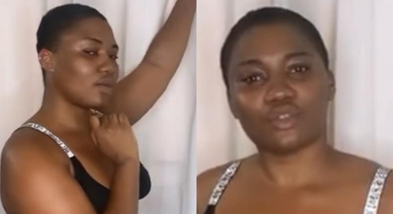 Abena Korkor posts nude video again