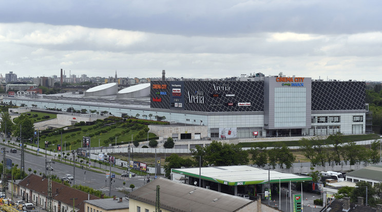 Az Arena Mall (korábbi nevén Arena Plaza) 2019. május 24-én, Magyarország és egyben Közép-Európa legnagyobb alapterületű bevásárlóközpontja, mely Budapesten, a Kerepesi úton, az egykori Ügető helyén található / Fotó: MTI/Máthé Zoltán