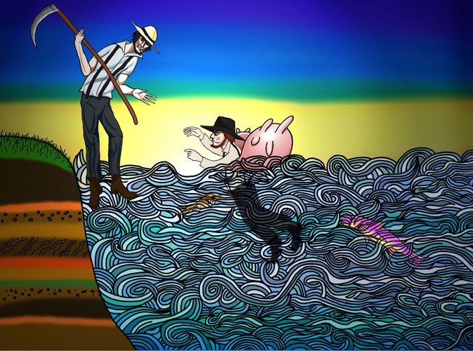 Erin Cosgrove, What Manner of Person Art Thou?, 2004-2008, animacja / animation video Dzięki uprzejmości artystki / courtesy of the artist