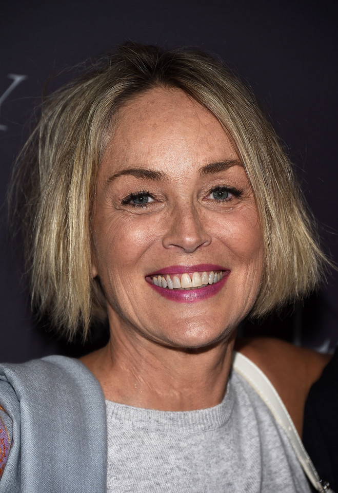 Sharon Stone na premierze filmu "Grey Lady"