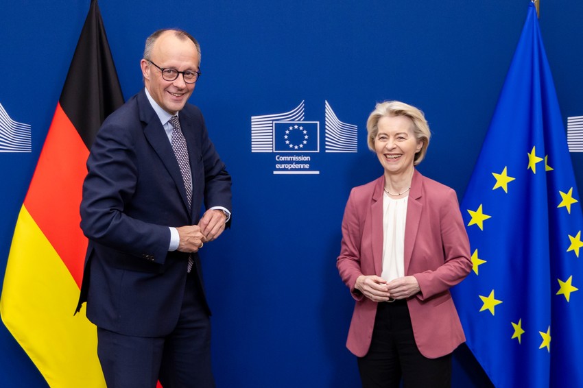 Ursula fon der Lajen i Fridrih Merc