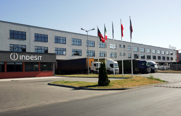 Fabryka Indesit w Łodzi. Fot. Bloomberg