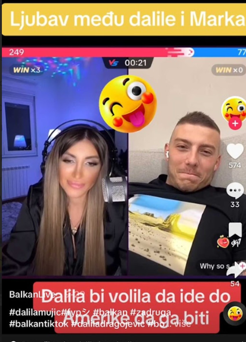 Dalila i Marko na Tiktoku