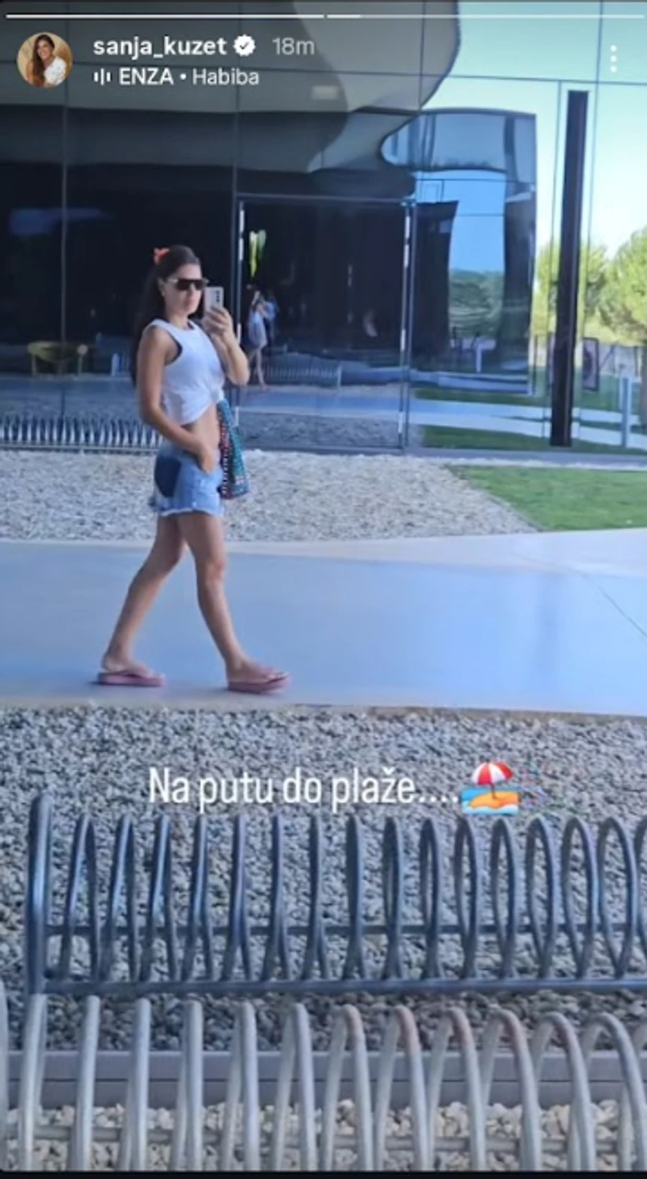 Sanja Kužet pokazala odličnu liniju