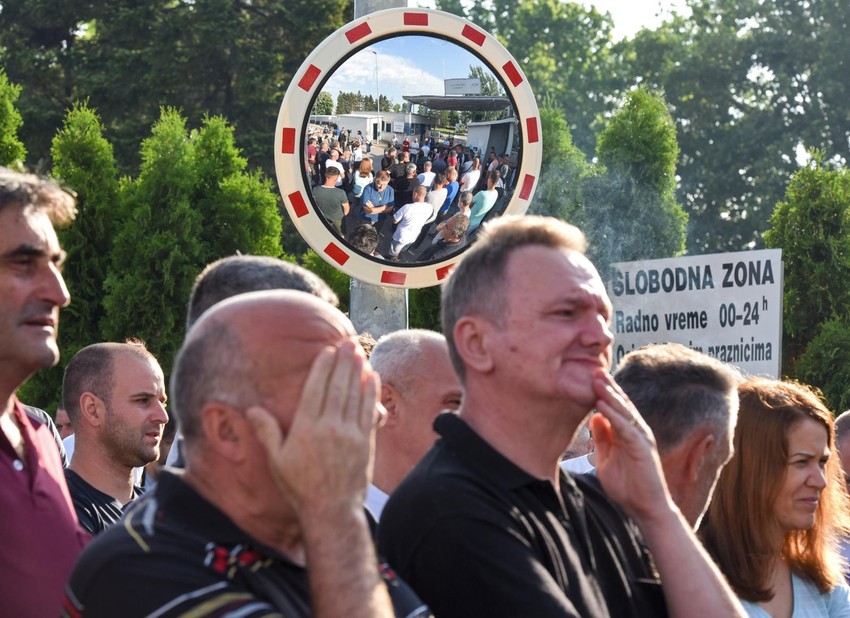 Protest radnika Fijata