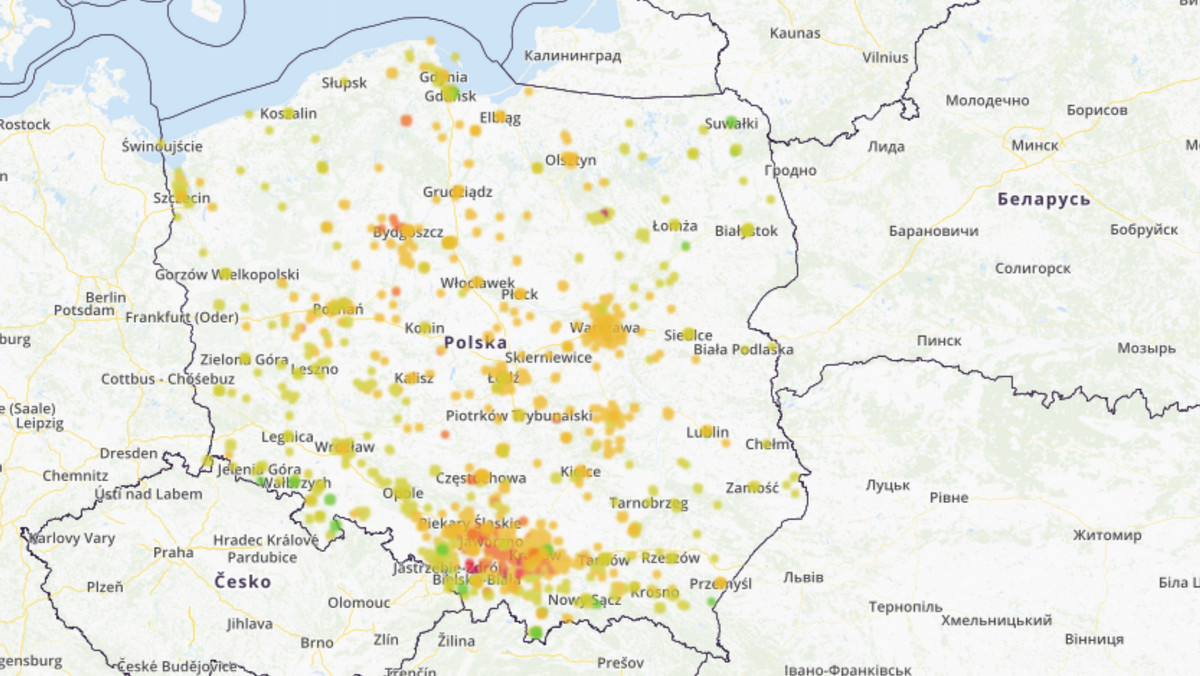 Smog w Polsce - 7 listopada. Stan, jakość i zanieczyszczenie powietrza