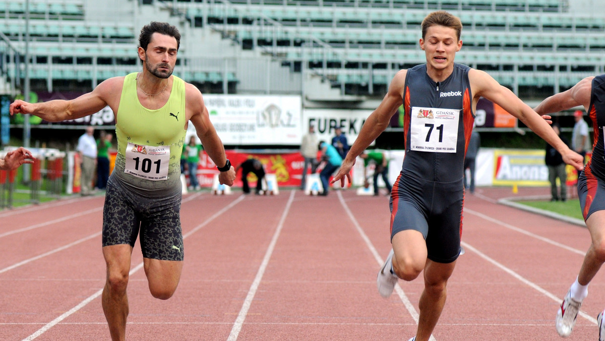 Niezwykle uradowany był po finałowym biegu na 100 metrów Robert Kubaczyk (AZS Poznań). 23-letni zawodnik został po raz pierwszy w karierze mistrzem Polski na tym dystansie. Na stadionie Sprintu w Bielsku-Białej, gdzie odbywa się krajowy czempionat, wygrał z czasem 10,36 sek. (wiatr +0,1 m/s).