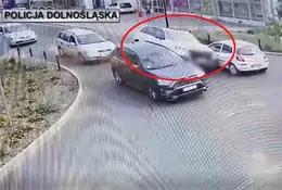 Kradzionym SUV-em Audi rozbił siedem innych samochodów [Nagranie]