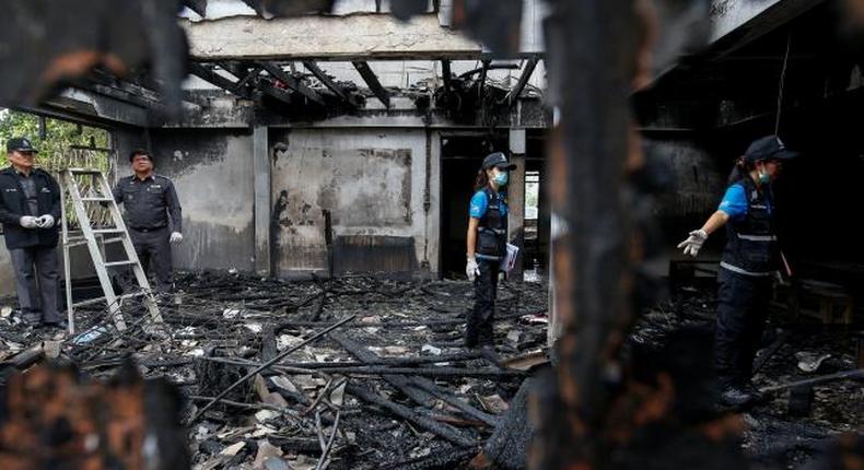 Fire at school for poor girls in Thailand kills 17