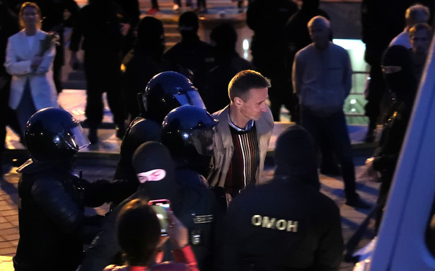 OMON rozpędził demonstrację w centrum Mińska. Co najmniej sześć osób zatrzymanych