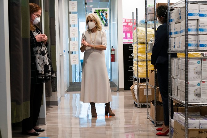 Džil Bajden u poseti "Whitman-Walker Health",