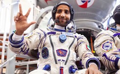 Pierwszy Arab w kosmosie. Rosyjski statek Sojuz MS-15 wystartował