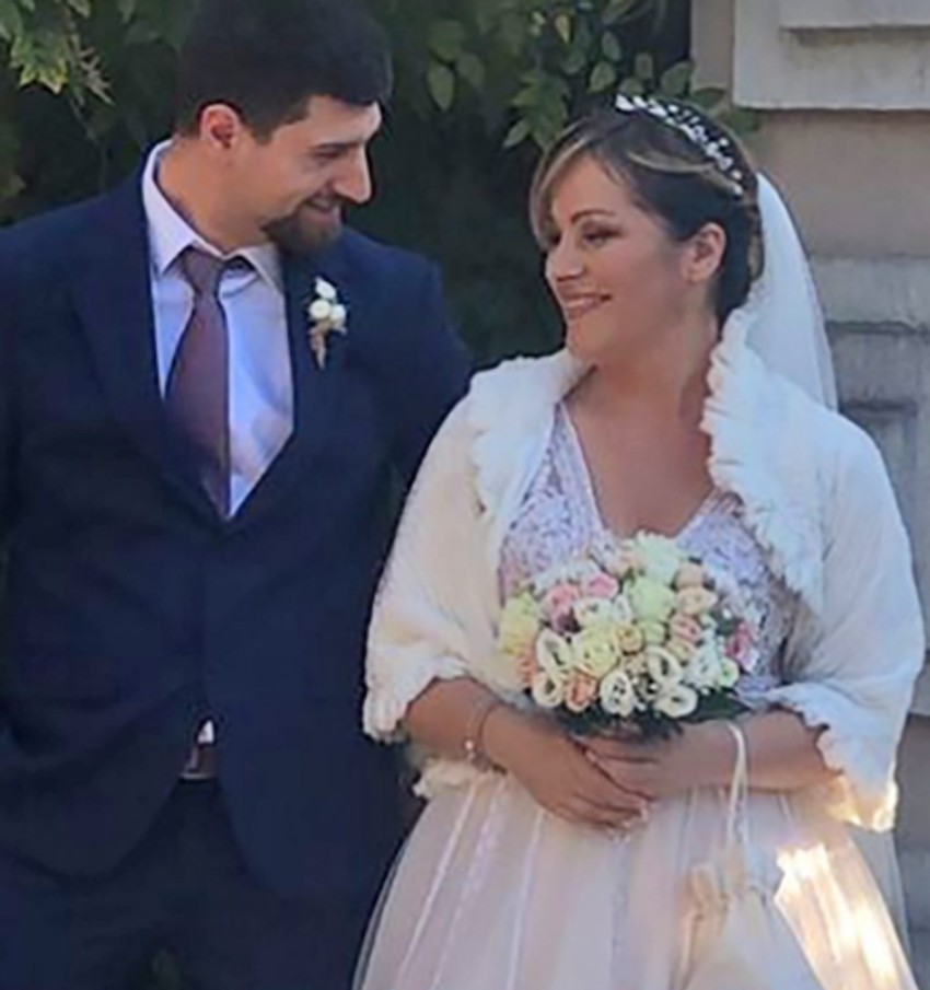 Zoričina ćerka Miljana sa mužem