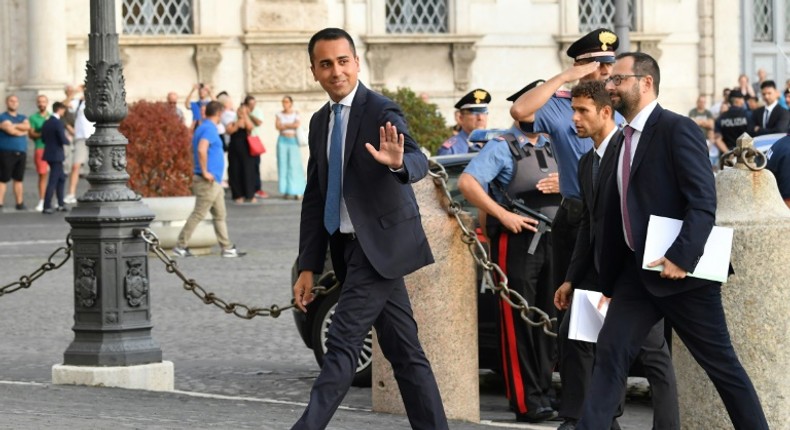 The Five Star Movement's current leader, Luigi Di Maio, has taken a less contrarian, more pragmatic line, leading the party into government coalitions