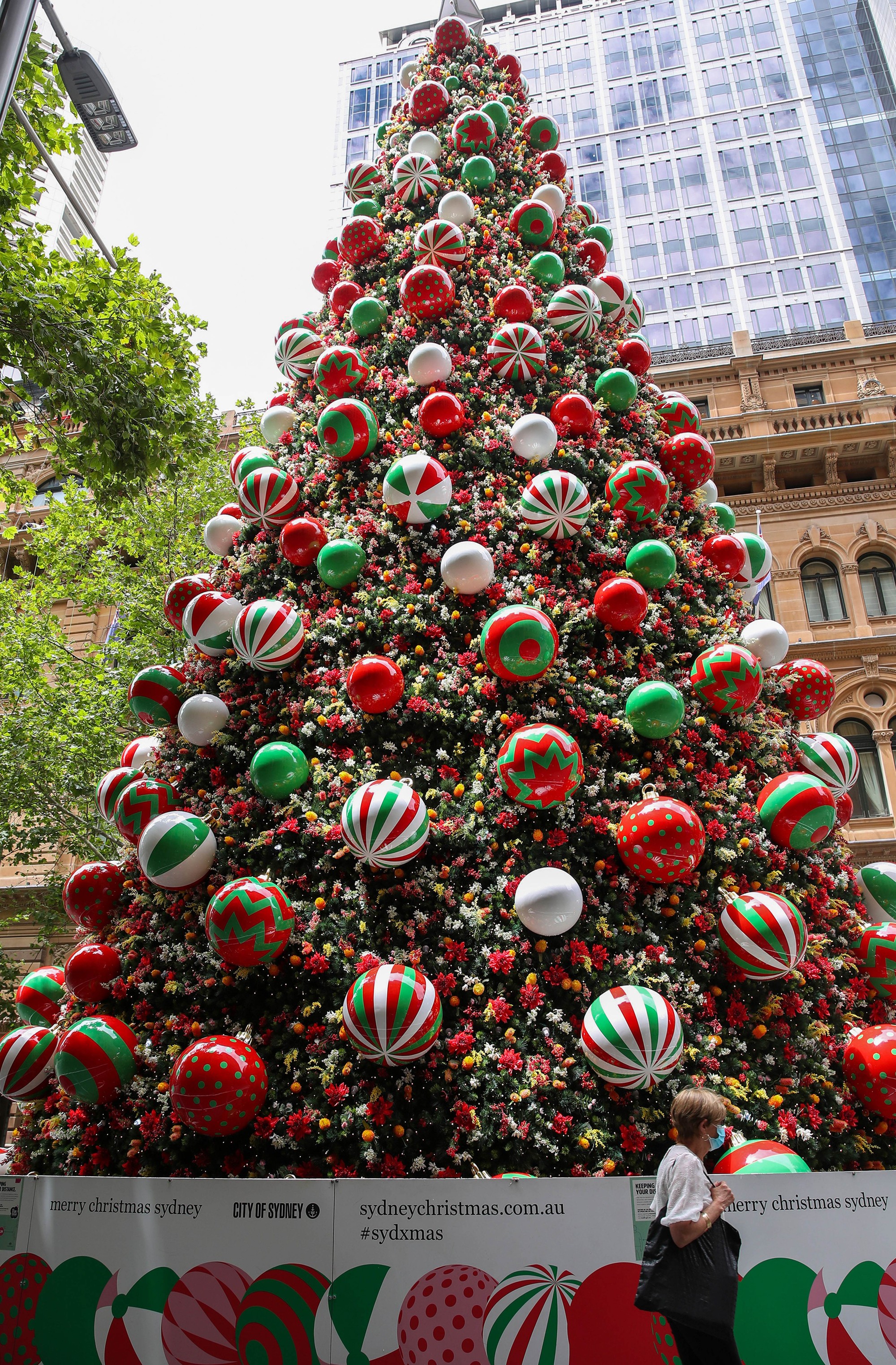 Vianočný stromček v Sydney.