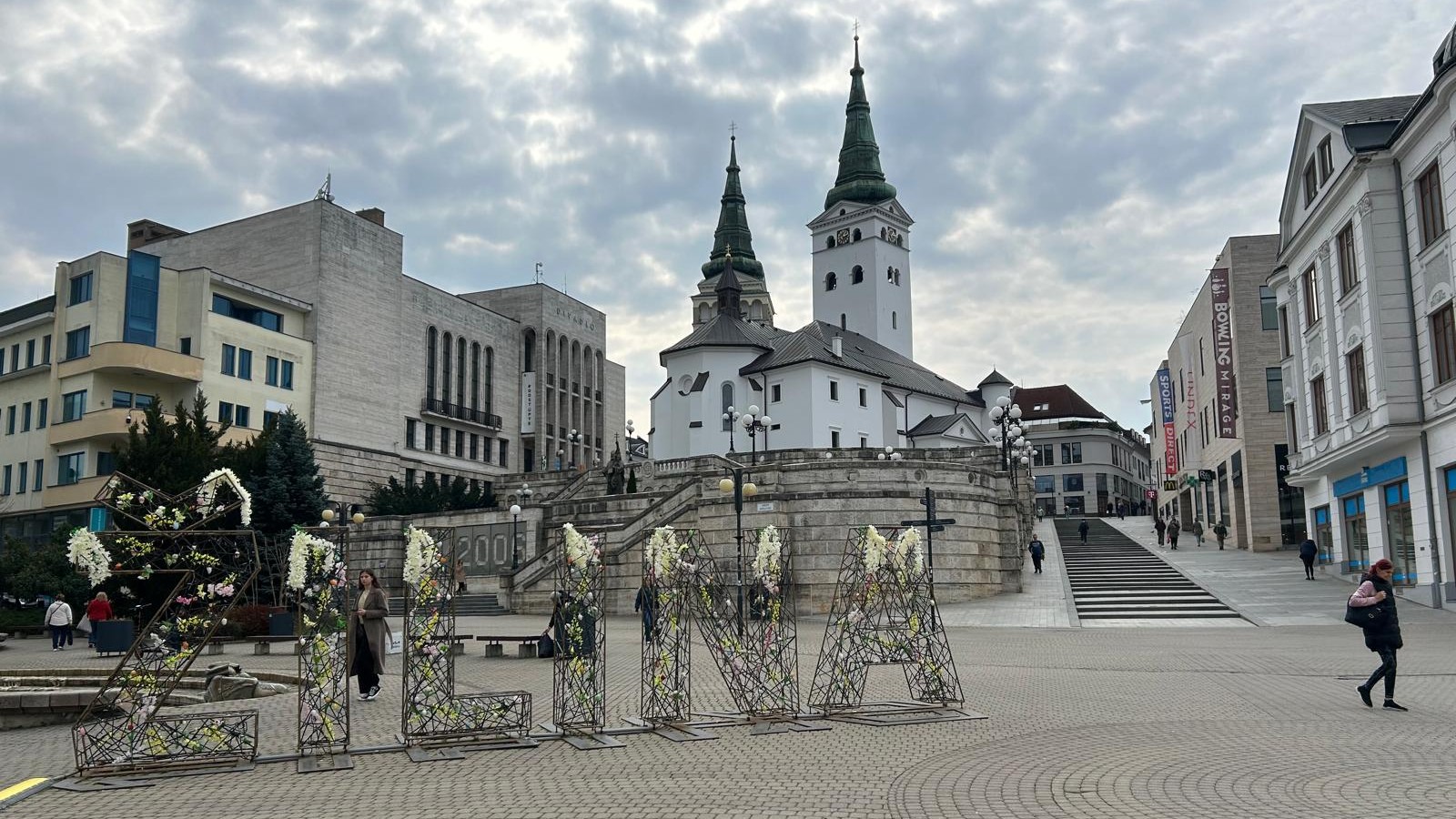 Mesto Žilina: Námestie Andreja Hlinku