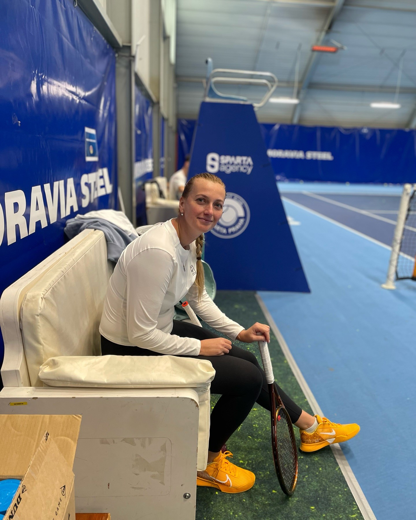 Česká tenisová legenda Petra Kvitová.