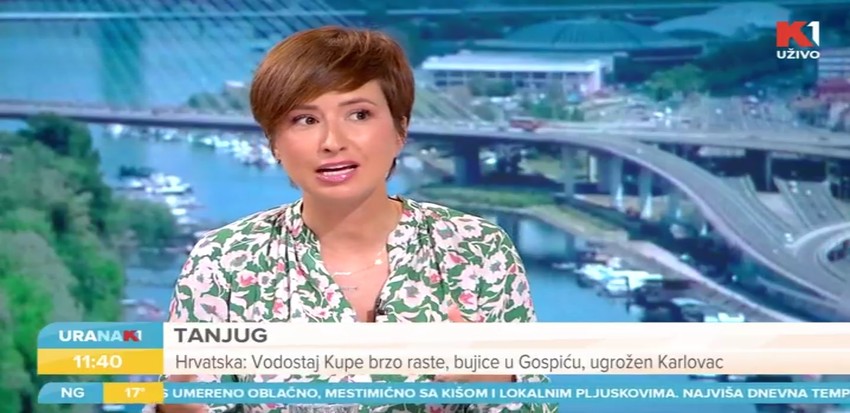 Novinarka Aleksandra Petrovski