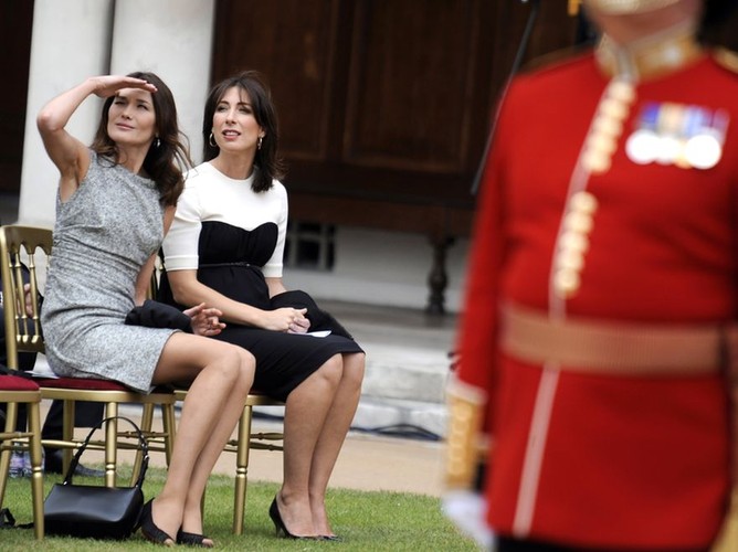 Carla Bruni-Sarkozy; Samanta Cameron;