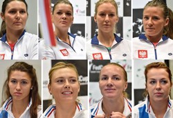 Radwańska i spółka kontra Szarapowa i jej koleżanki. ZDJĘCIA