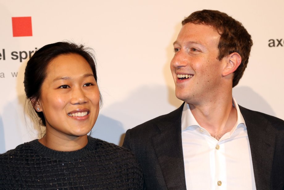 Mark Zuckerberg i Priscilla Chan