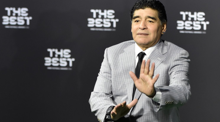 Maradona megálljt parancsolt a drogozásnak /Fotó: AFP
