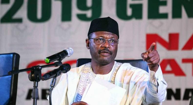 INEC chairman, Prof. Mahmood Yakubu [Guardian]