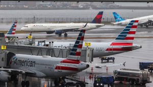 Major airlines said they were capping fares and waiving change fees in response to Hurricane Milton.CHARLY TRIBALLEAU/AFP/Getty Images