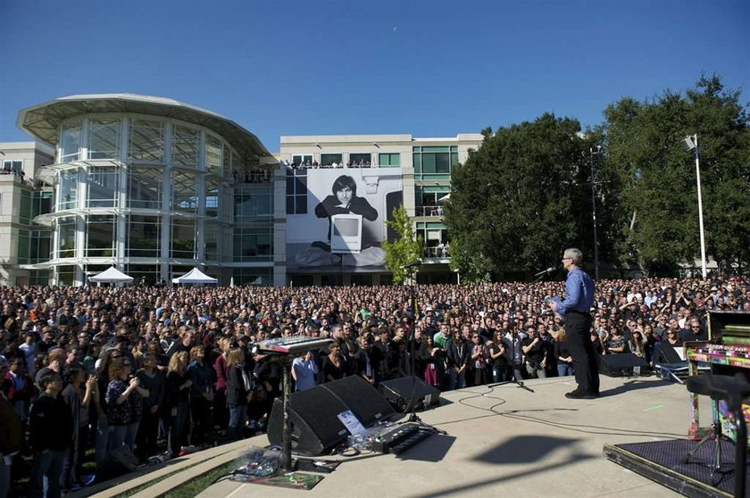 Tak pożegnali Jobsa w Apple'u