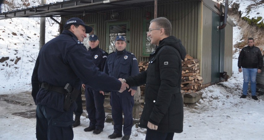 Ministar Stefanović u Lukovskoj banji