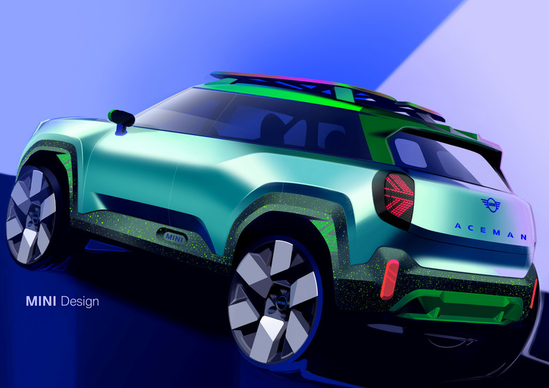 MINI Concept Aceman (prototyp; 2022 r.)