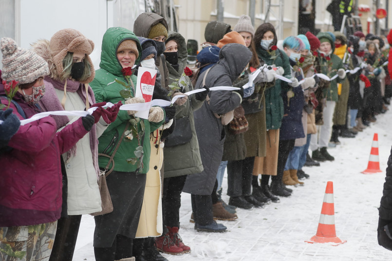 Moskwa, protest zwolenników Nawalnego