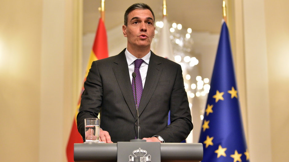 Premier Hiszpanii Pedro Sanchez