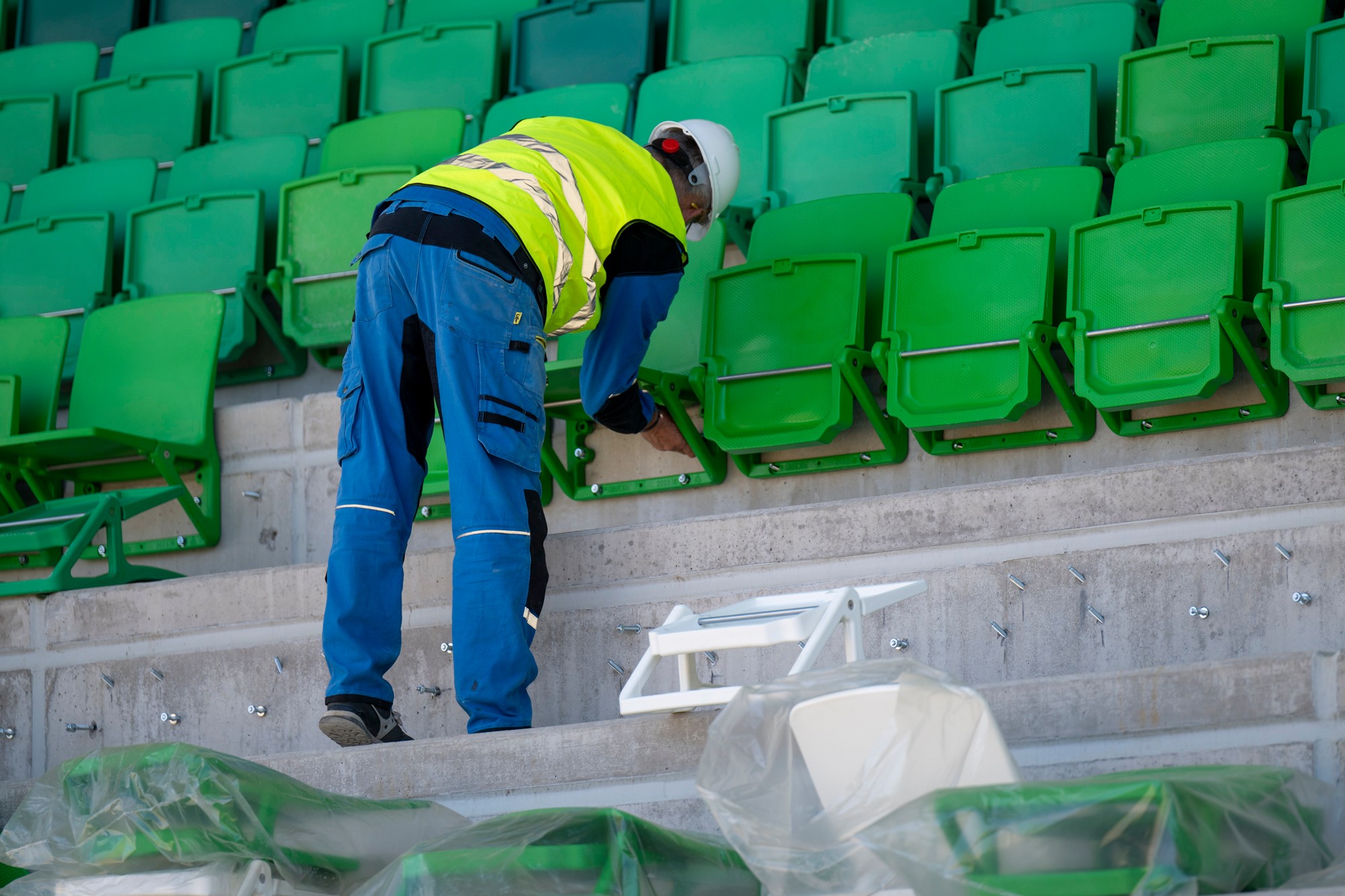 Výstavba Futbal Tatran Arény napreduje podľa plánu.