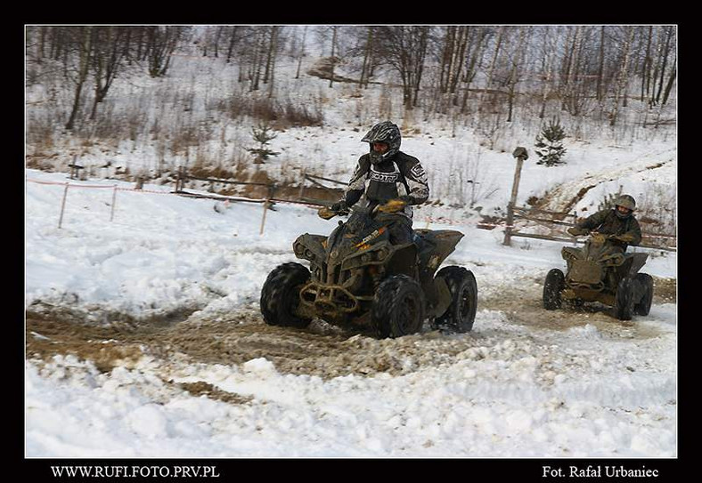 III Zimowa Integracja 4x4 Kryspinów 2009 - motocykle i quady (fotogaleria 1.)