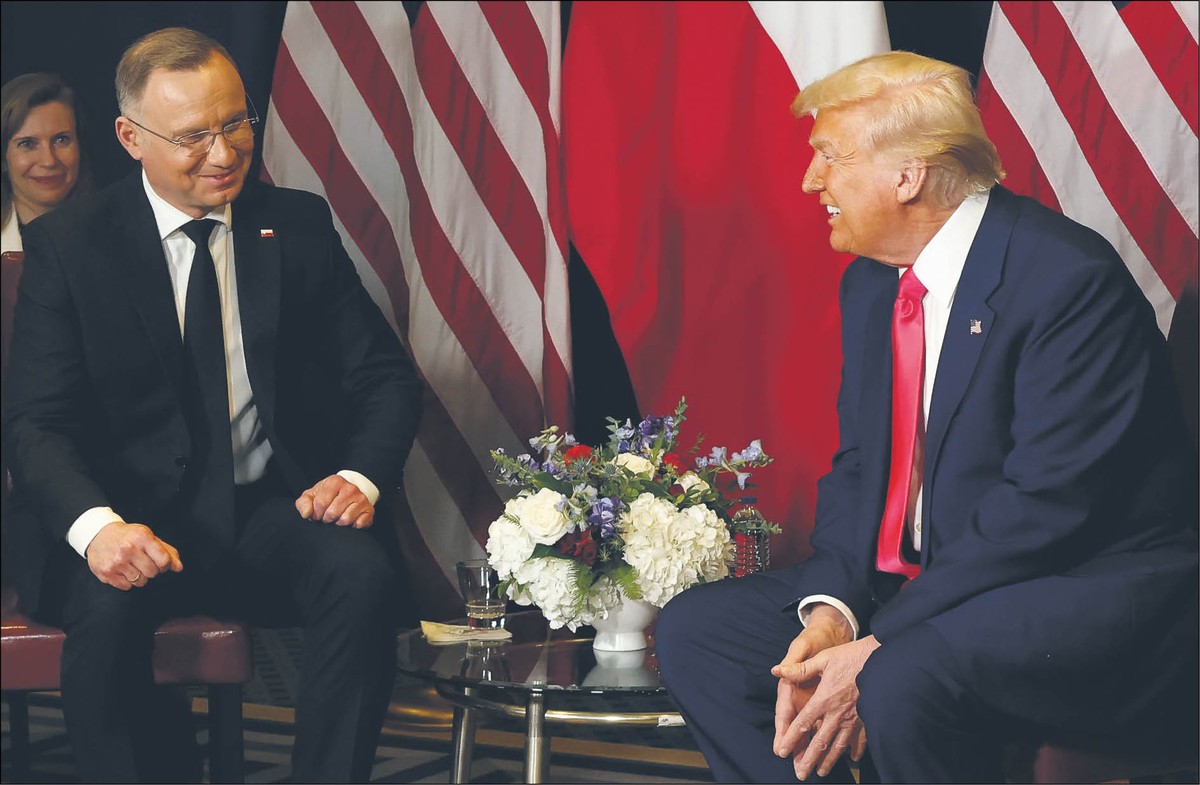 Andrzej Duda rozmawiał z Donaldem Trumpem krócej, niż planowano