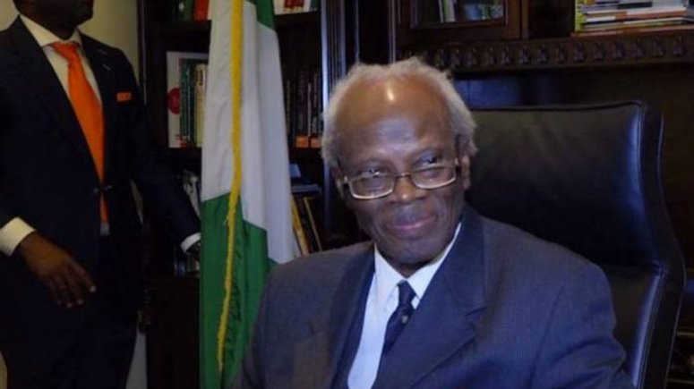 Justice Sylvanus Adiewere Nsofor, the immediate Nigerian Ambassador to the United States of America.