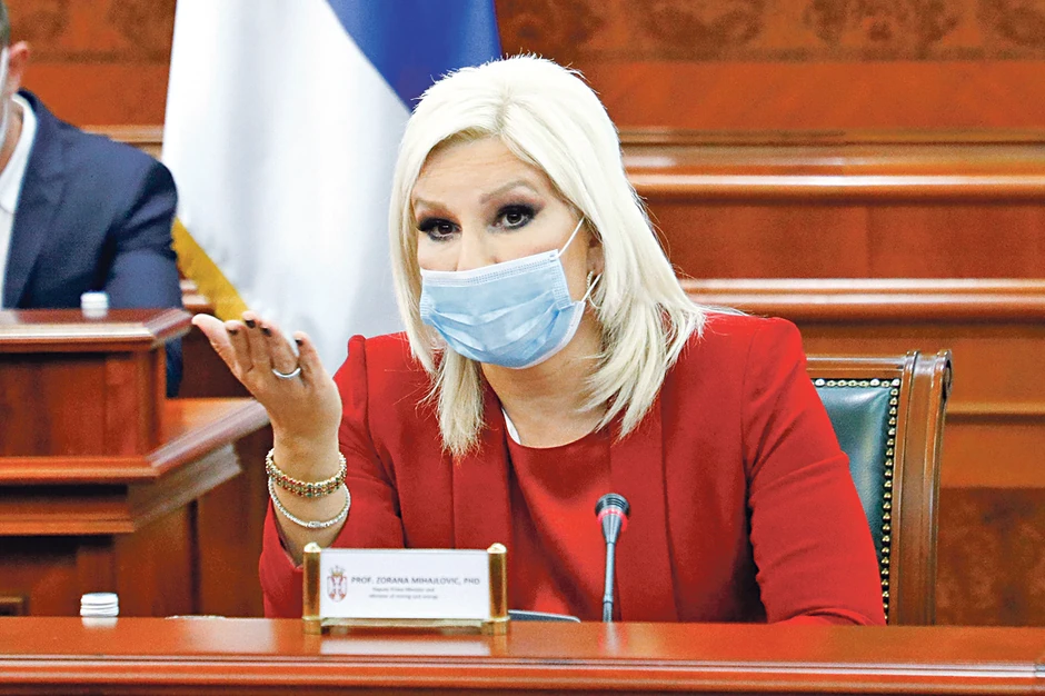 Zorana Mihajlović i Dušan Bajatović