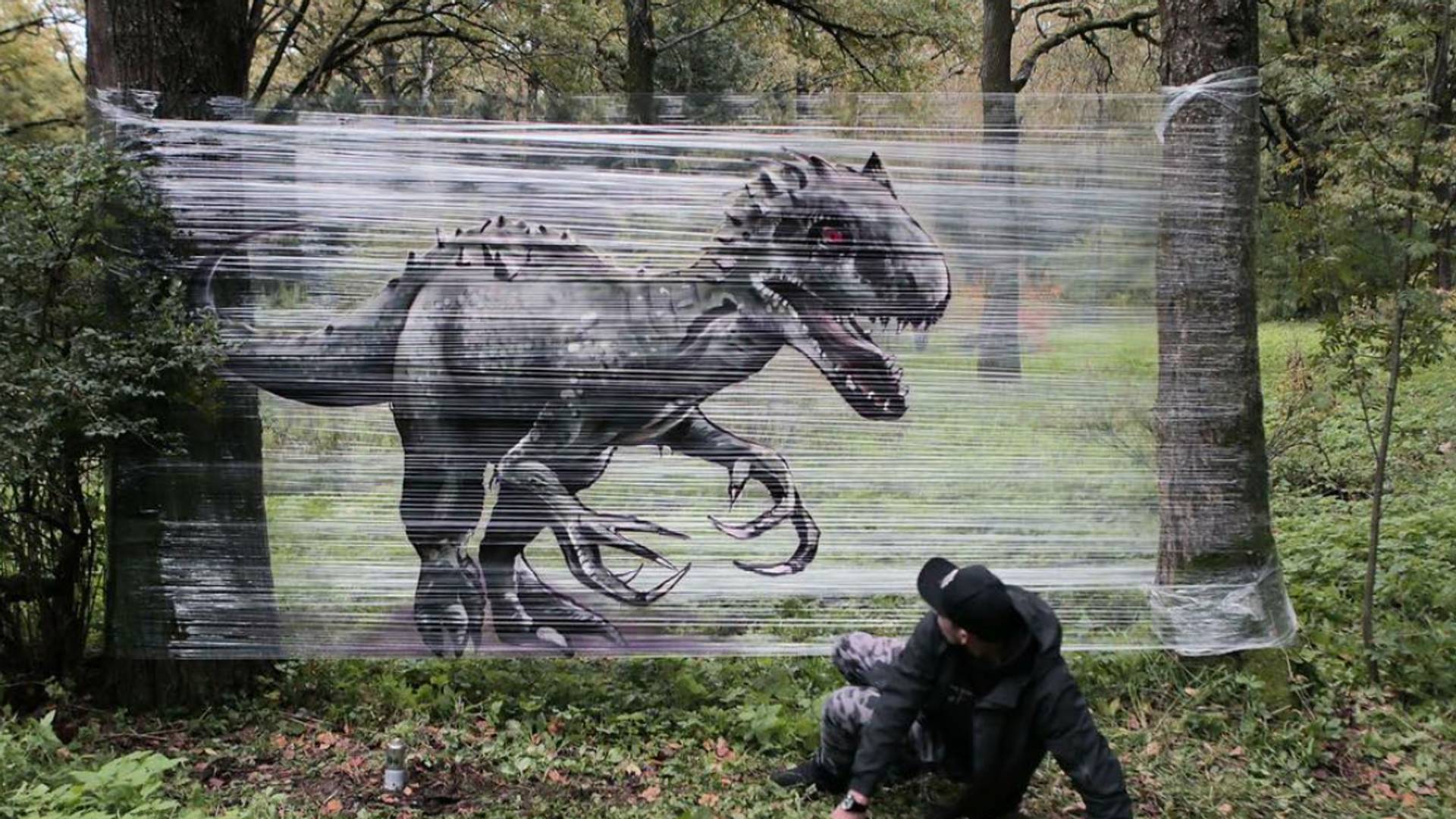 Dieser russische Sprayer verwandelt Wälder in Leinwände - Noizz